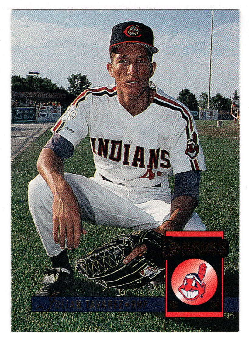Julian Tavarez RC - Cleveland Indians (MLB Baseball Card) 1994 Donruss # 627 Mint