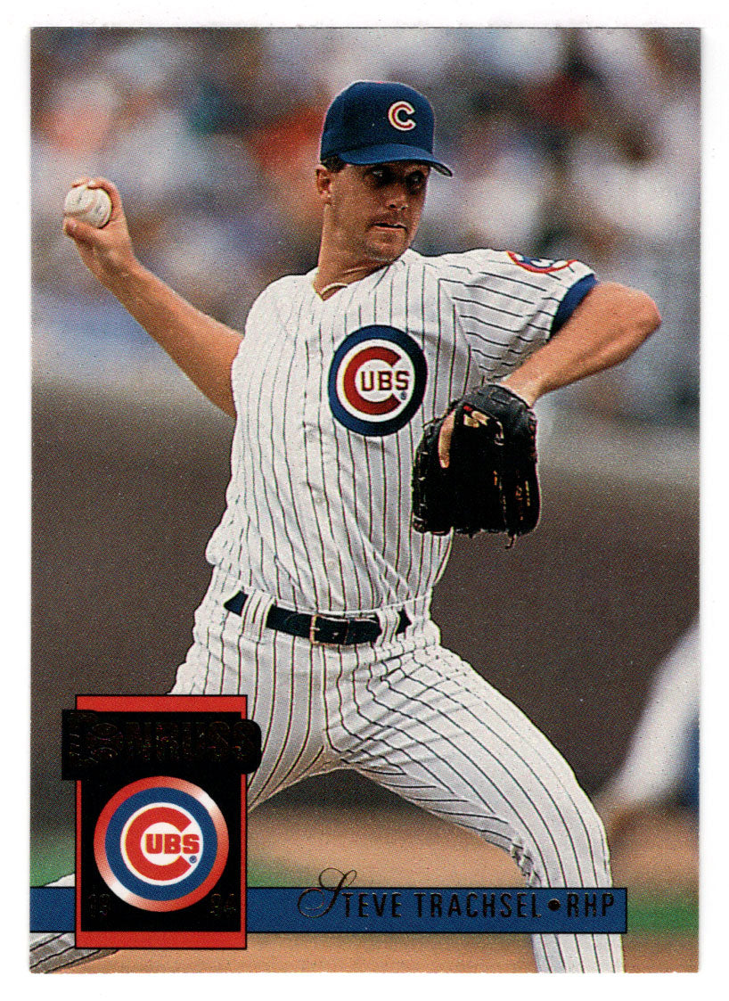 Steve Trachsel - Chicago Cubs (MLB Baseball Card) 1994 Donruss # 636 Mint