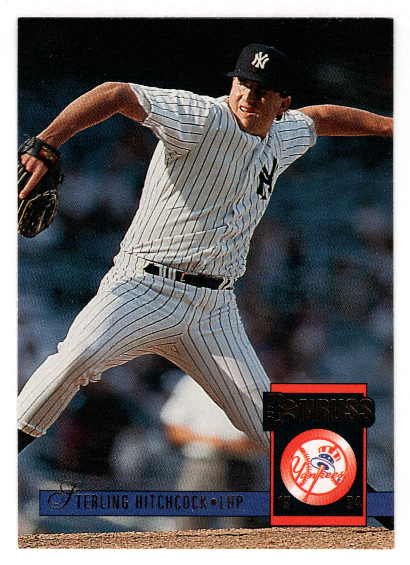 Sterling Hitchcock - New York Yankees (MLB Baseball Card) 1994 Donruss # 638 Mint
