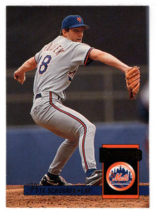 Pete Schourek - New York Mets (MLB Baseball Card) 1994 Donruss # 652 Mint