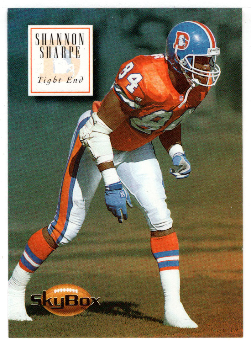 Shannon Sharpe - Denver Broncos (NFL Football Card) 1994 Skybox Premium # 47 Mint