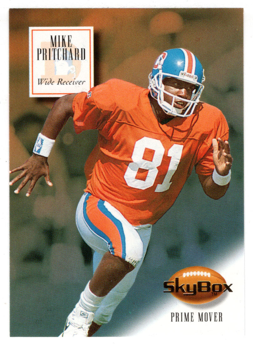 Mike Pritchard - Denver Broncos - Prime Mover (NFL Football Card) 1994 Skybox Premium # 50 Mint