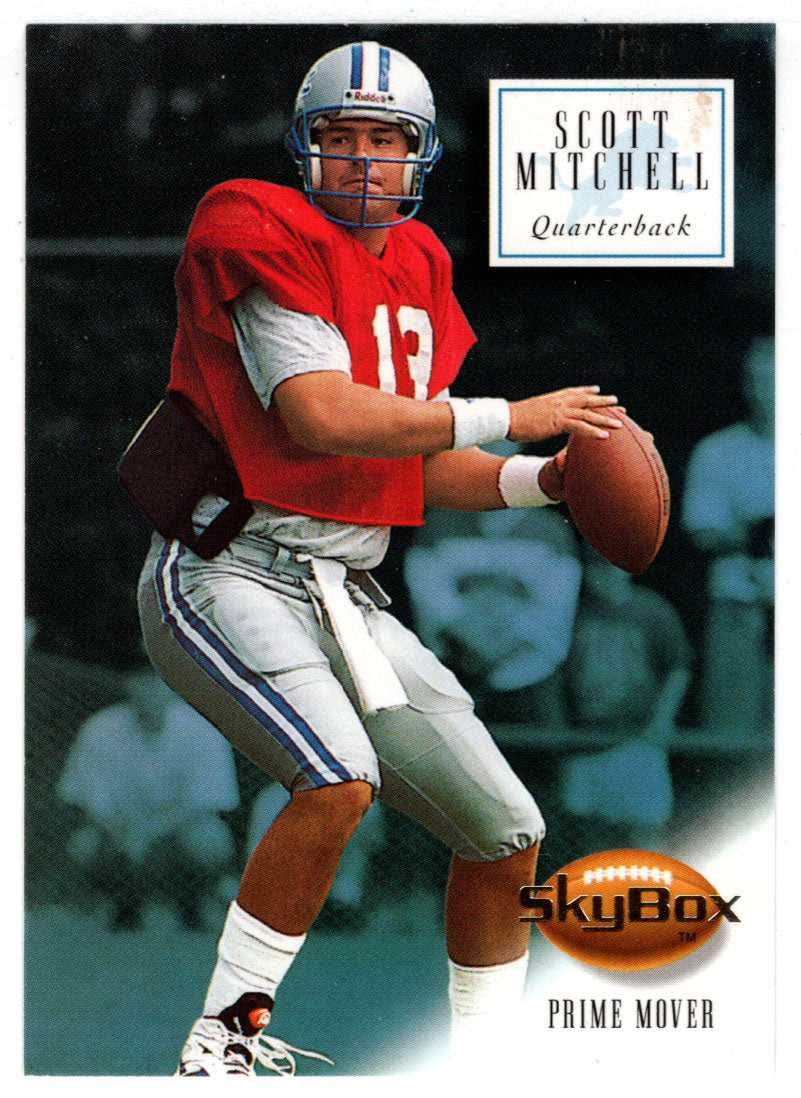 Scott Mitchell - Detroit Lions - Prime Mover (NFL Football Card) 1994 Skybox Premium # 54 Mint