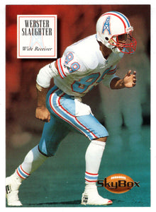 Webster Slaughter - Houston Oilers (NFL Football Card) 1994 Skybox Premium # 65 Mint