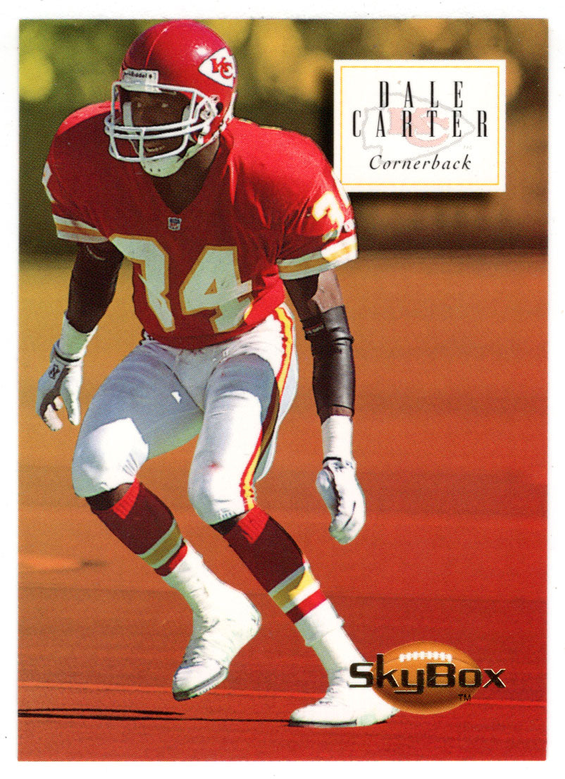 Dale Carter - Kansas City Chiefs (NFL Football Card) 1994 Skybox