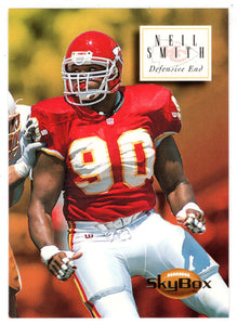 Neil Smith - Kansas City Chiefs (NFL Football Card) 1994 Skybox Premium # 76 Mint