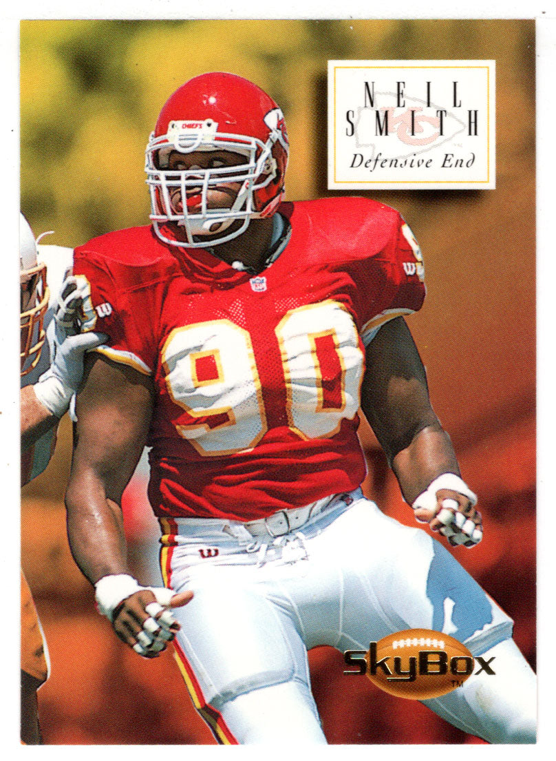 Neil Smith - Kansas City Chiefs (NFL Football Card) 1994 Skybox Premium # 76 Mint