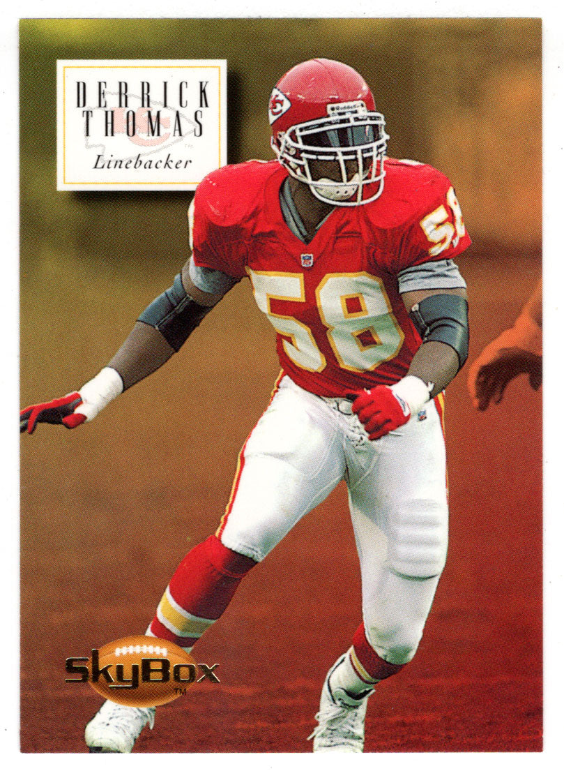 Derrick Thomas - Kansas City Chiefs (NFL Football Card) 1994 Skybox Premium # 77 Mint