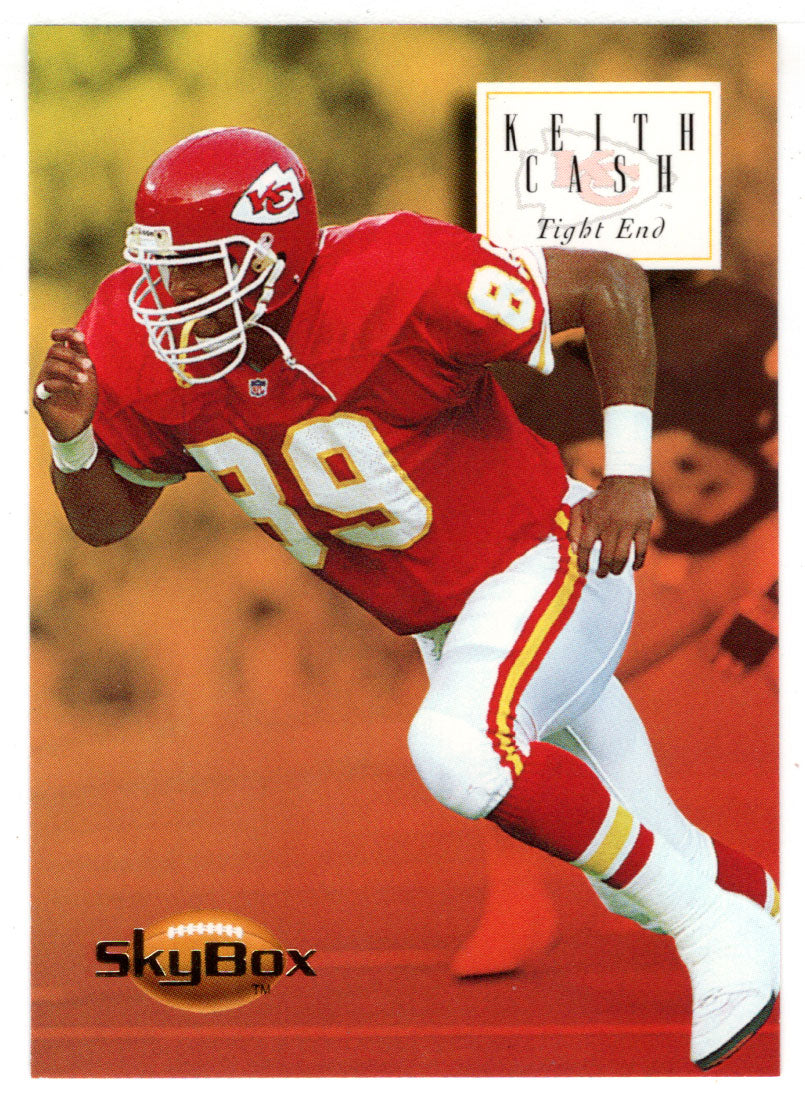 Keith Cash - Kansas City Chiefs (NFL Football Card) 1994 Skybox Premium # 78 Mint