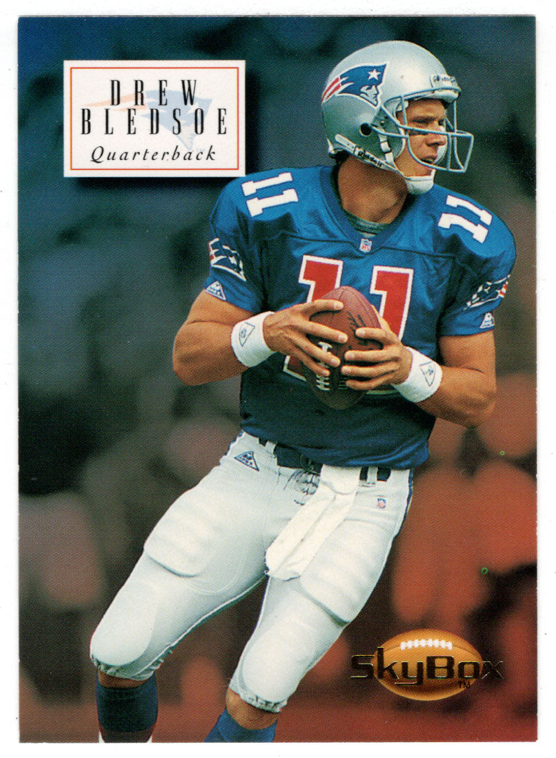 Drew Bledsoe - New England Patriots (NFL Football Card) 1994 Skybox Premium # 98 Mint