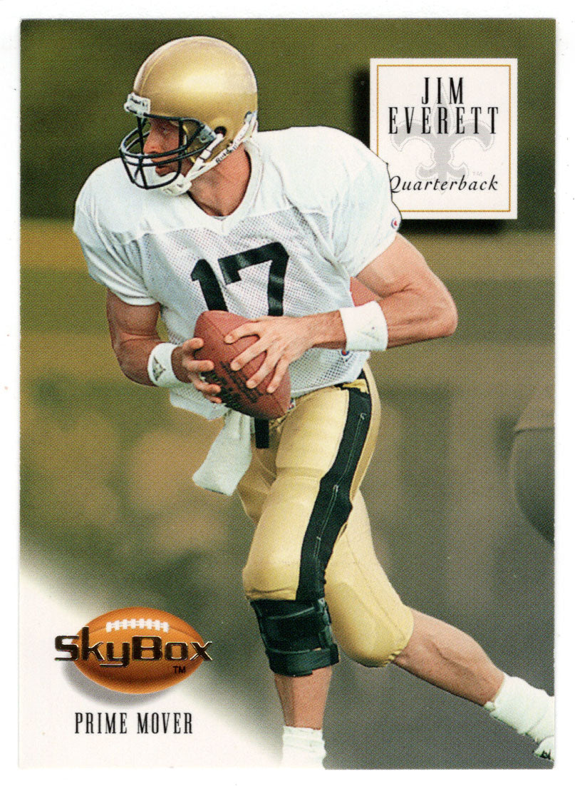 Jim Everett - New Orleans Saints - Prime Mover (NFL Football Card) 1994 Skybox Premium # 109 Mint