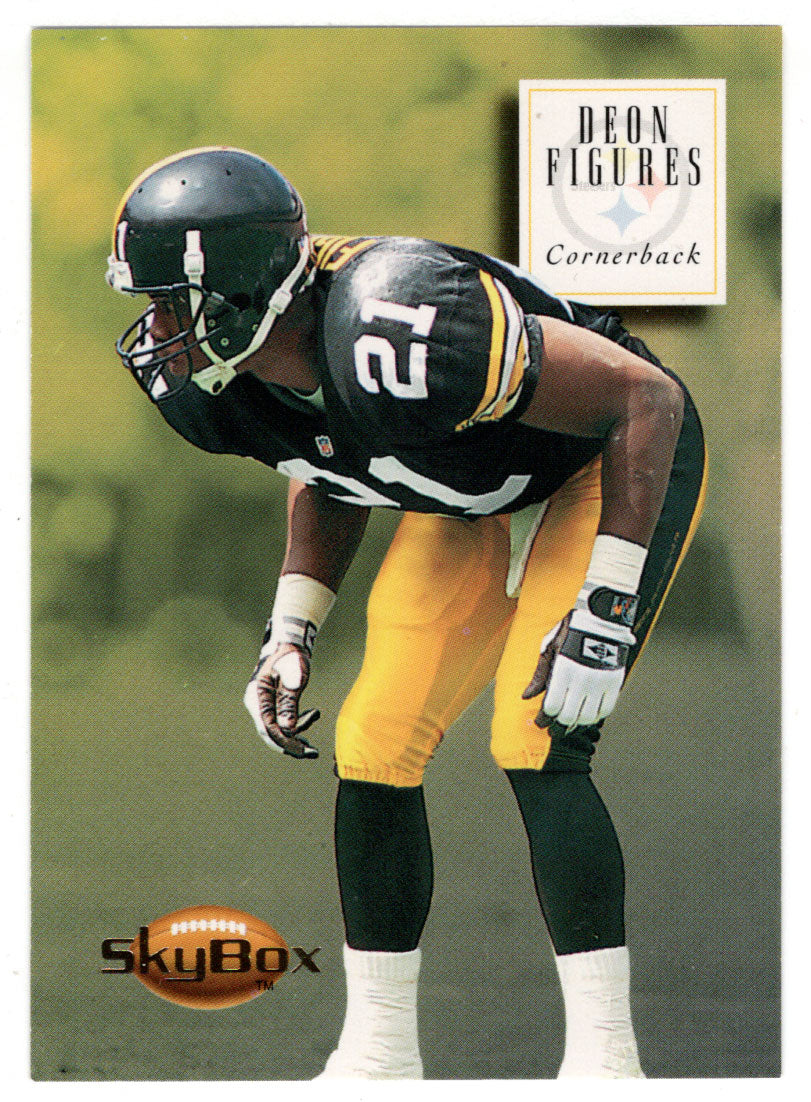 Deon Figures - Pittsburgh Steelers (NFL Football Card) 1994 Skybox Premium # 129 Mint