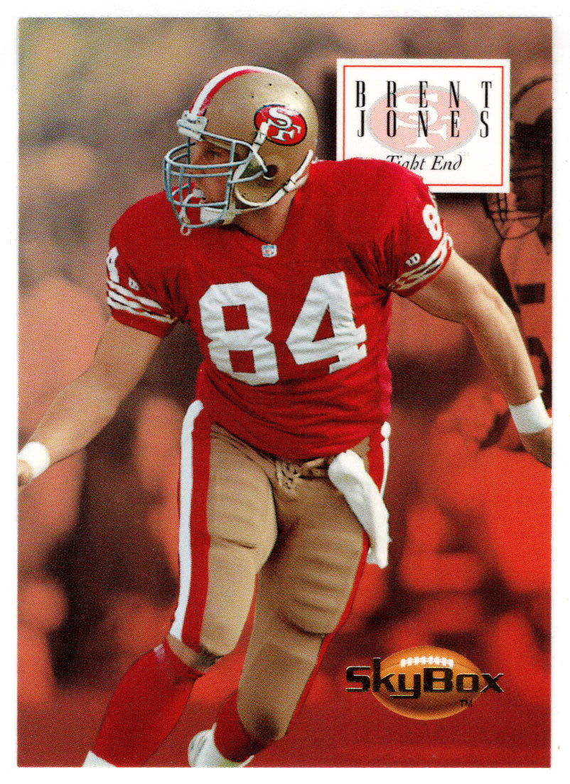 Brent Jones - San Francisco 49ers (NFL Football Card) 1994 Skybox Prem –  PictureYourDreams