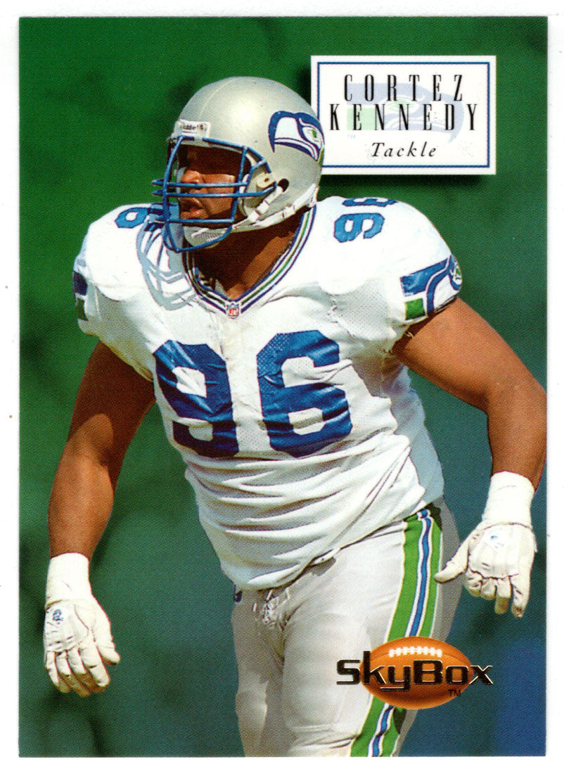 Cortez Kennedy - Seattle Seahawks (NFL Football Card) 1994 Skybox Premium # 144 Mint