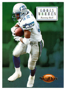 Chris Warren - Seattle Seahawks (NFL Football Card) 1994 Skybox Premium # 147 Mint