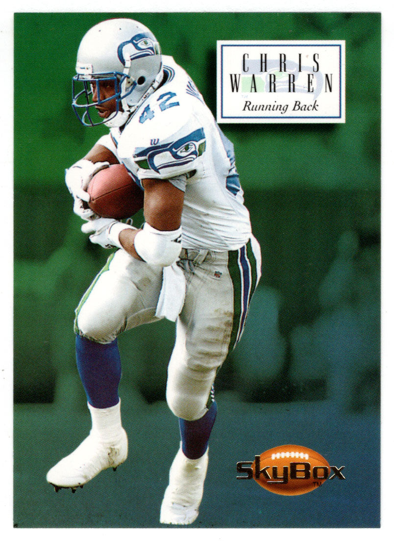 Chris Warren - Seattle Seahawks (NFL Football Card) 1994 Skybox Premium # 147 Mint