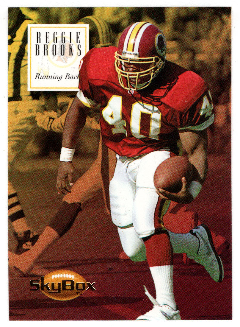 Reggie Brooks - Washington Redskins (NFL Football Card) 1994 Skybox Pr –  PictureYourDreams