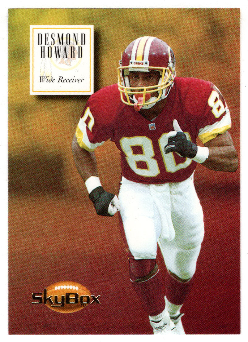 Desmond Howard - Washington Redskins (NFL Football Card) 1994 Skybox Premium # 155 Mint