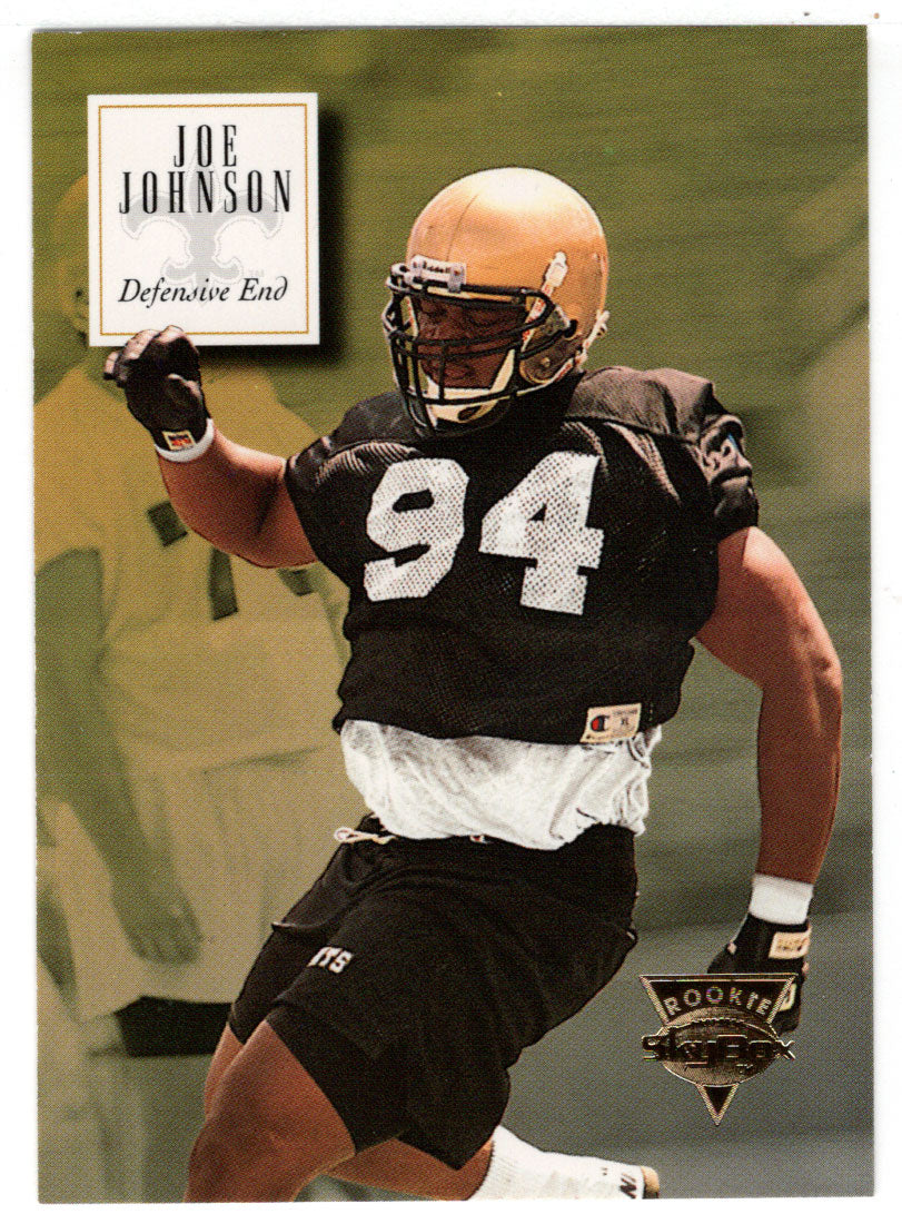 Joe Johnson RC - New Orleans Saints (NFL Football Card) 1994 Skybox Premium # 169 Mint