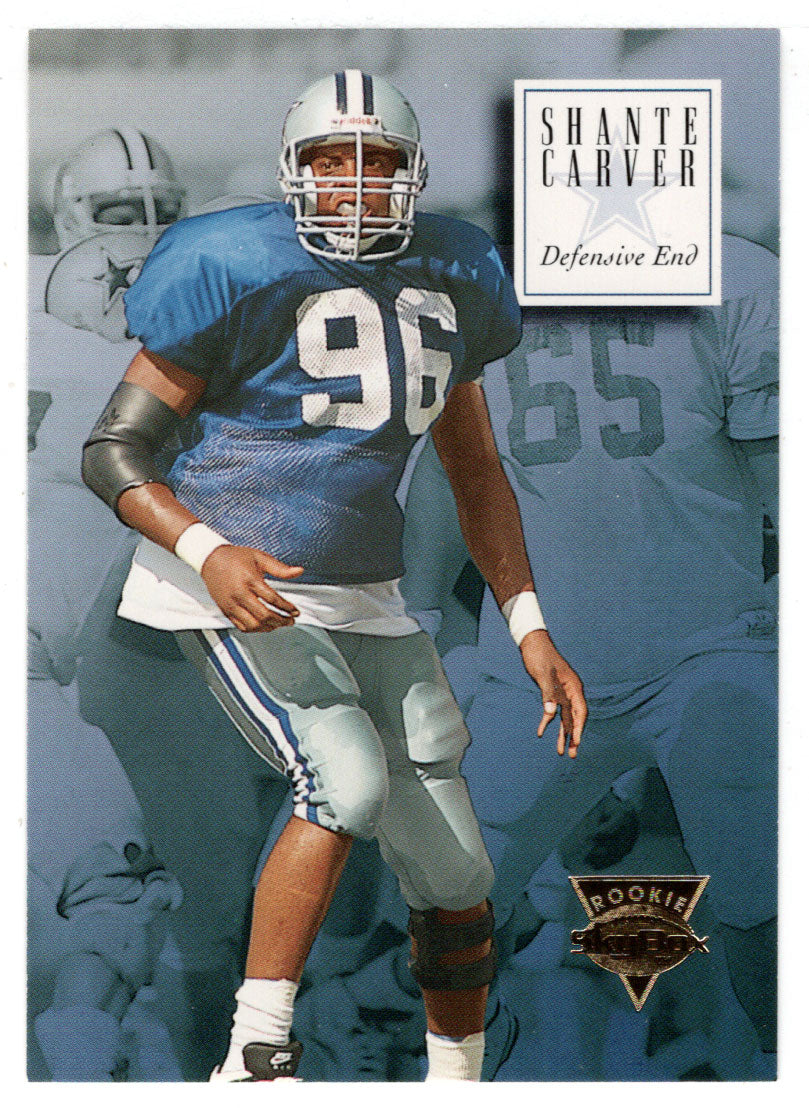 Shante Carver RC - Dallas Cowboys (NFL Football Card) 1994 Skybox Premium # 179 Mint