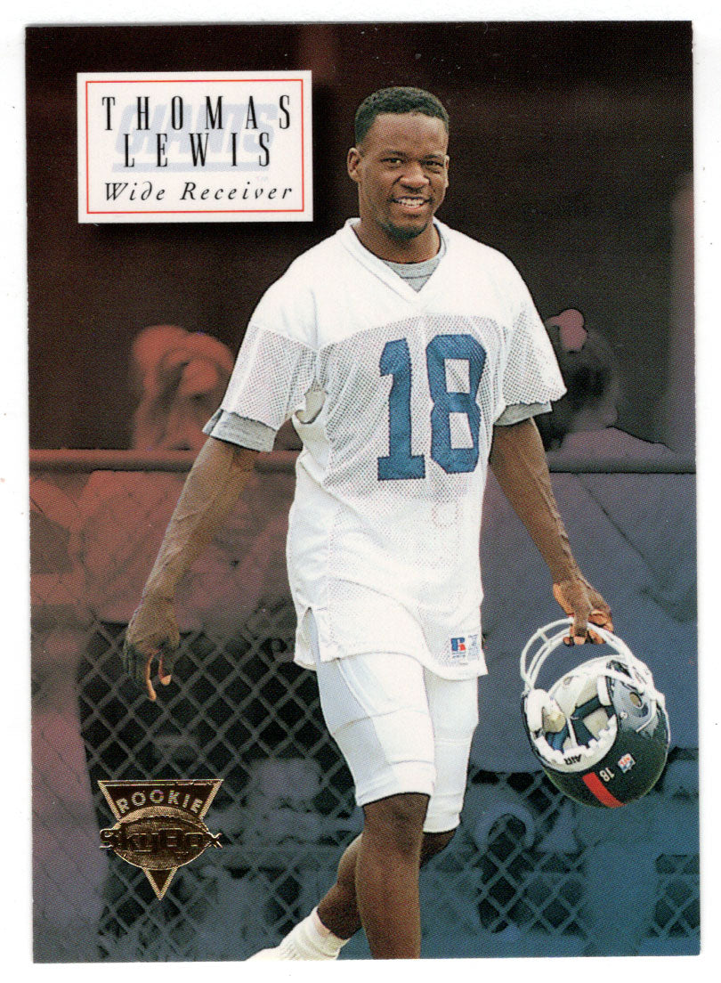 Thomas Lewis RC - New York Giants (NFL Football Card) 1994 Skybox Premium # 180 Mint
