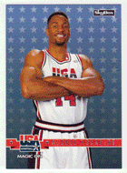Alonzo Mourning - Magic On (NBA Basketball Card) 1994 Skybox USA # 6 Mint