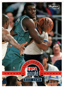 Larry Johnson - Best Game (NBA Basketball Card) 1994 Skybox USA # 9 Mint