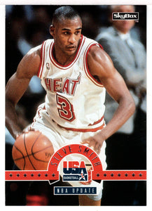 Steve Smith - NBA Update (NBA Basketball Card) 1994 Skybox USA # 28 Mint