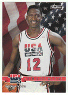 Dominique Wilkins - International (NBA Basketball Card) 1994 Skybox USA # 31 Mint