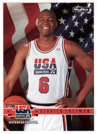Derrick Coleman - International (NBA Basketball Card) 1994 Skybox USA # 37 Mint