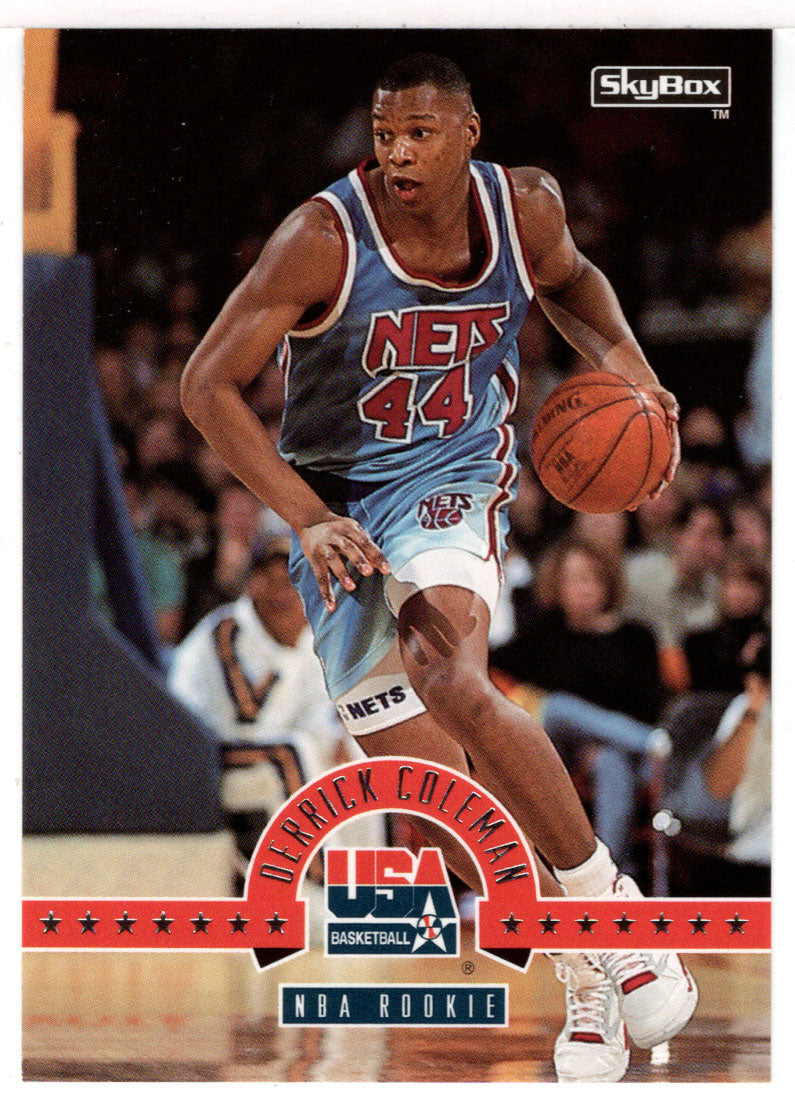 Derrick Coleman - NBA Rookie (NBA Basketball Card) 1994 Skybox USA # 38 Mint