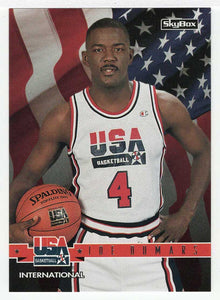 Joe Dumars - International (NBA Basketball Card) 1994 Skybox USA # 49 Mint