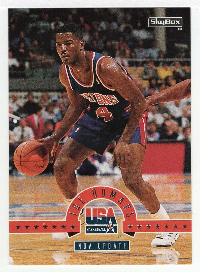 Joe Dumars - Best Game (NBA Basketball Card) 1994 Skybox USA # 52 Mint