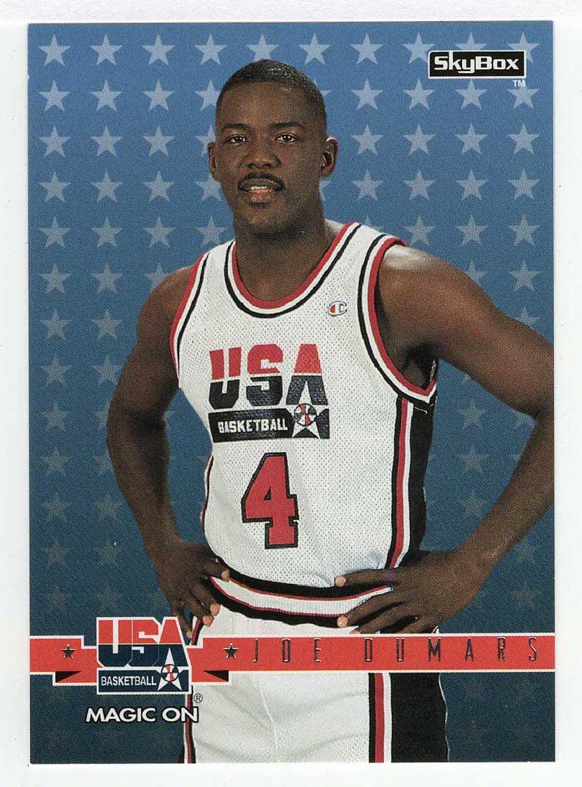 Joe Dumars - Magic On (NBA Basketball Card) 1994 Skybox USA # 54 Mint