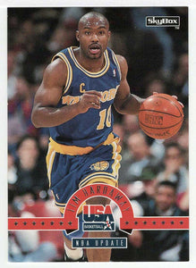 Tim Hardaway - International (NBA Basketball Card) 1994 Skybox USA # 64 Mint