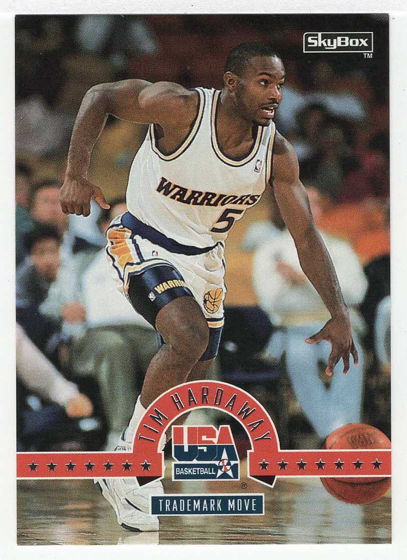 Tim Hardaway - Trademark Move (NBA Basketball Card) 1994 Skybox USA # 65 Mint