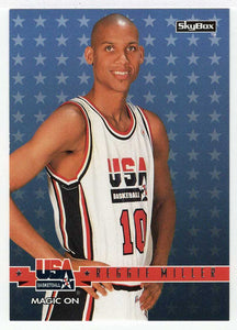 Reggie Miller - Magic On (NBA Basketball Card) 1994 Skybox USA # 78 Mint