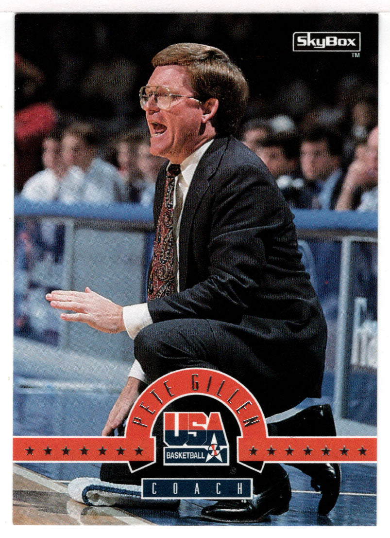 Pete Gillen - Coach (NBA Basketball Card) 1994 Skybox USA # 80 Mint