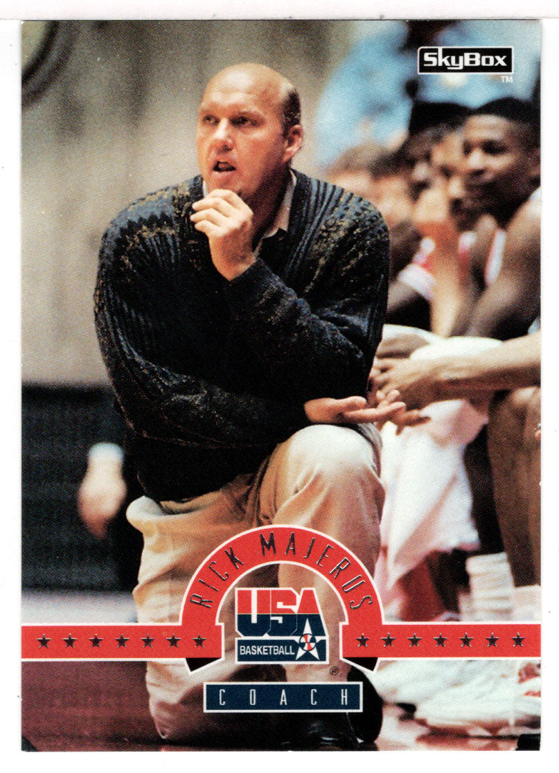 Rick Majerus - Coach (NBA Basketball Card) 1994 Skybox USA # 81 Mint