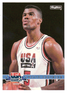 David Robinson - Passing the Torch (NBA Basketball Card) 1994 Skybox USA # 88 Mint