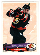Pavol Demitra - Ottawa Senators (NHL Hockey Card - Sticker) 1995-96 Panini # 53 Mint