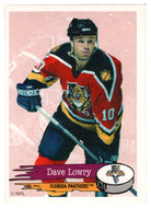 Dave Lowry - Florida Panthers (NHL Hockey Card - Sticker) 1995-96 Panini # 73 Mint