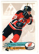 Shawn Chambers - New Jersey Devils (NHL Hockey Card - Sticker) 1995-96 Panini # 86 Mint