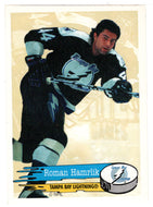 Roman Hamrlik - Tampa Bay Lightning (NHL Hockey Card - Sticker) 1995-96 Panini # 133 Mint