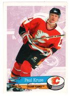 Paul Kruse - Calgary Flames (NHL Hockey Card - Sticker) 1995-96 Panini # 235 Mint