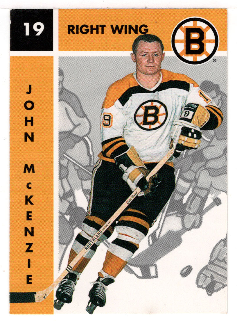 John McKenzie - Boston Bruins (NHL Hockey Card) 1995-96 Parkhurst '66-67 # 10 Mint