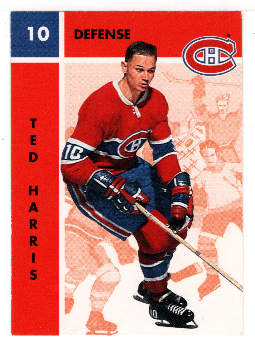 Ted Harris - Montreal Canadiens (NHL Hockey Card) 1995-96 Parkhurst '66-67 # 63 Mint