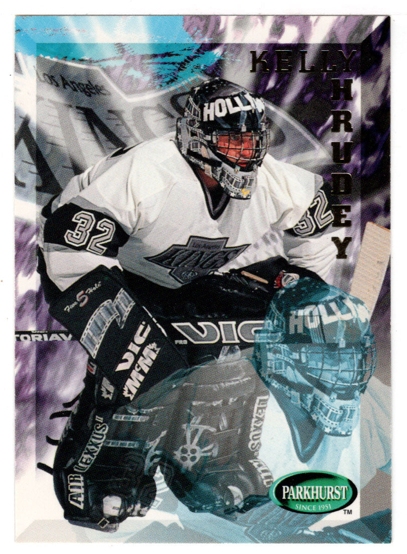 Kelly Hrudey - Los Angeles Kings (NHL Hockey Card) 1995-96 Parkhurst International # 103 Mint