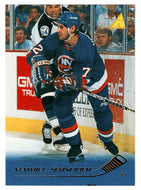 Mathieu Schneider - New York Islanders (NHL Hockey Card) 1995-96 Pinnacle # 28 Mint
