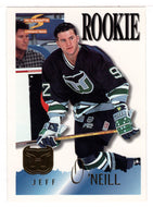 Jeff O'Neill - Hartford Whalers (NHL Hockey Card) 1995-96 Pinnacle Summit # 183 Mint